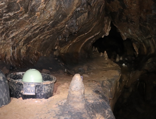 Irelands first underground Seismic Station is installed at Mitchelstown Cave
