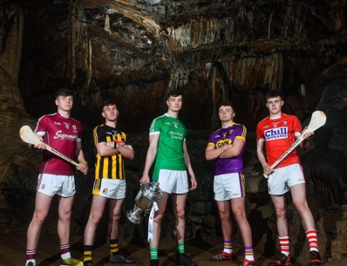 Launch of the GAA U21 Hurling championship at Mitchelstown Cave.